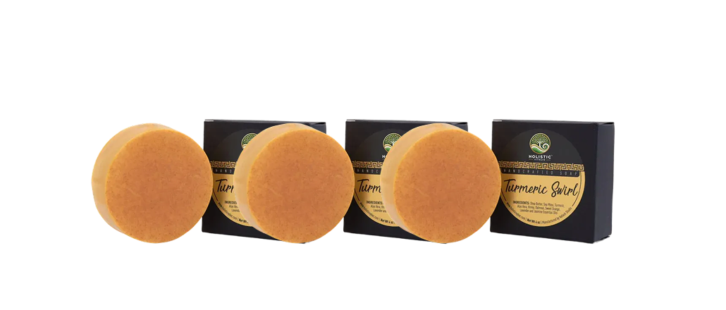 TURMERIC SWIRL - Sea Moss Body Soap