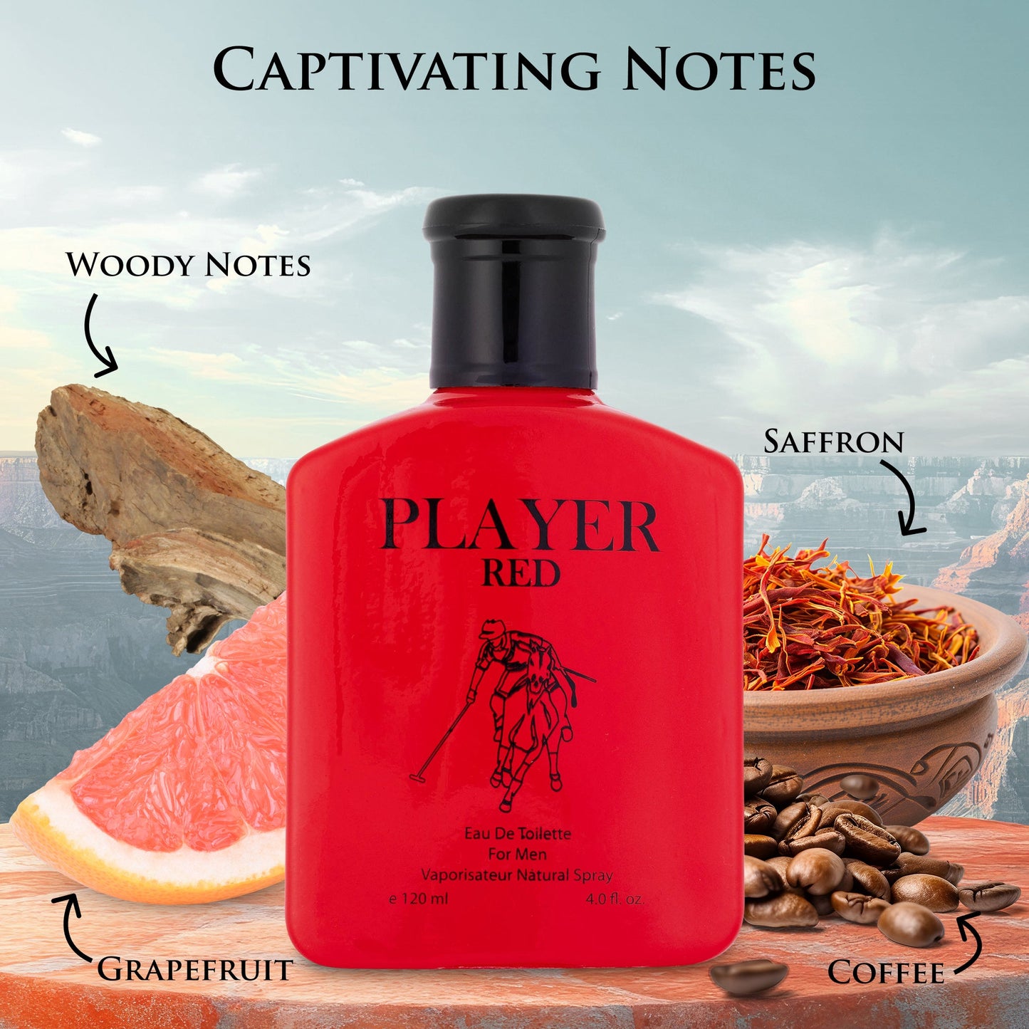Player Red for Masculine Scent