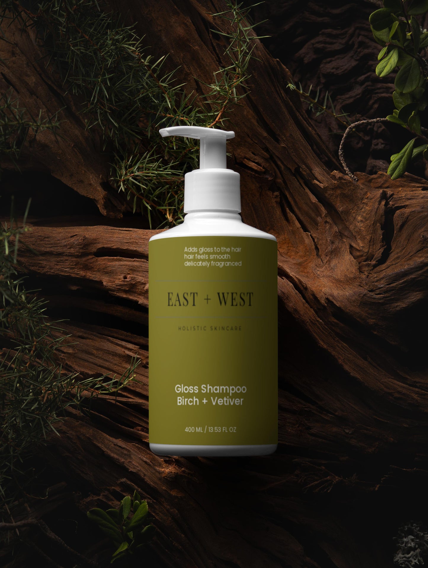 Gloss Shampoo, Smoky Green Vetiver