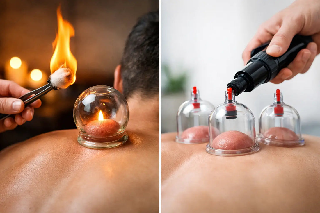 Fire vs Dry Cupping for Muscle Recovery