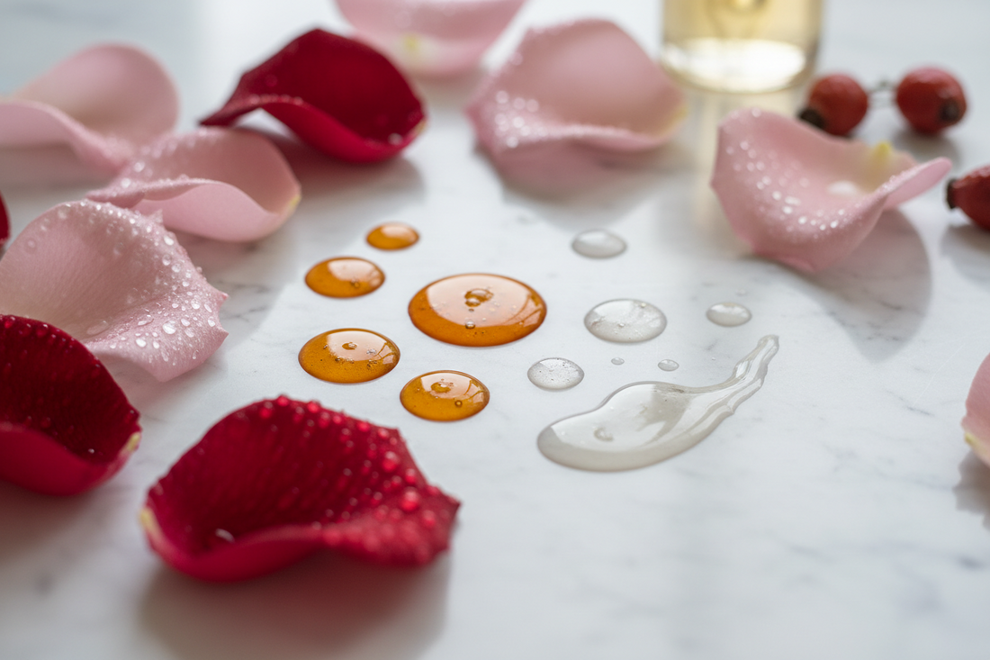 Cover your face in roses