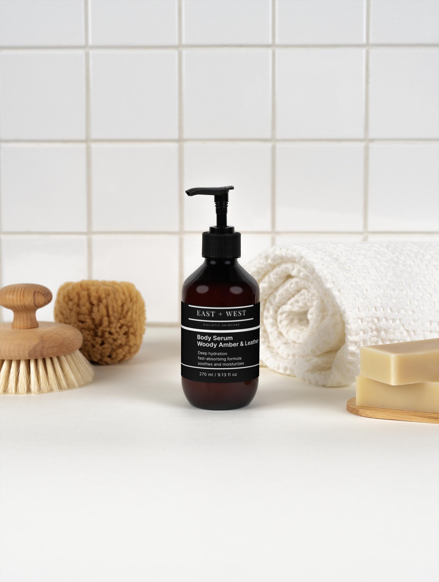 Body Serum, Woody Amber & Leather