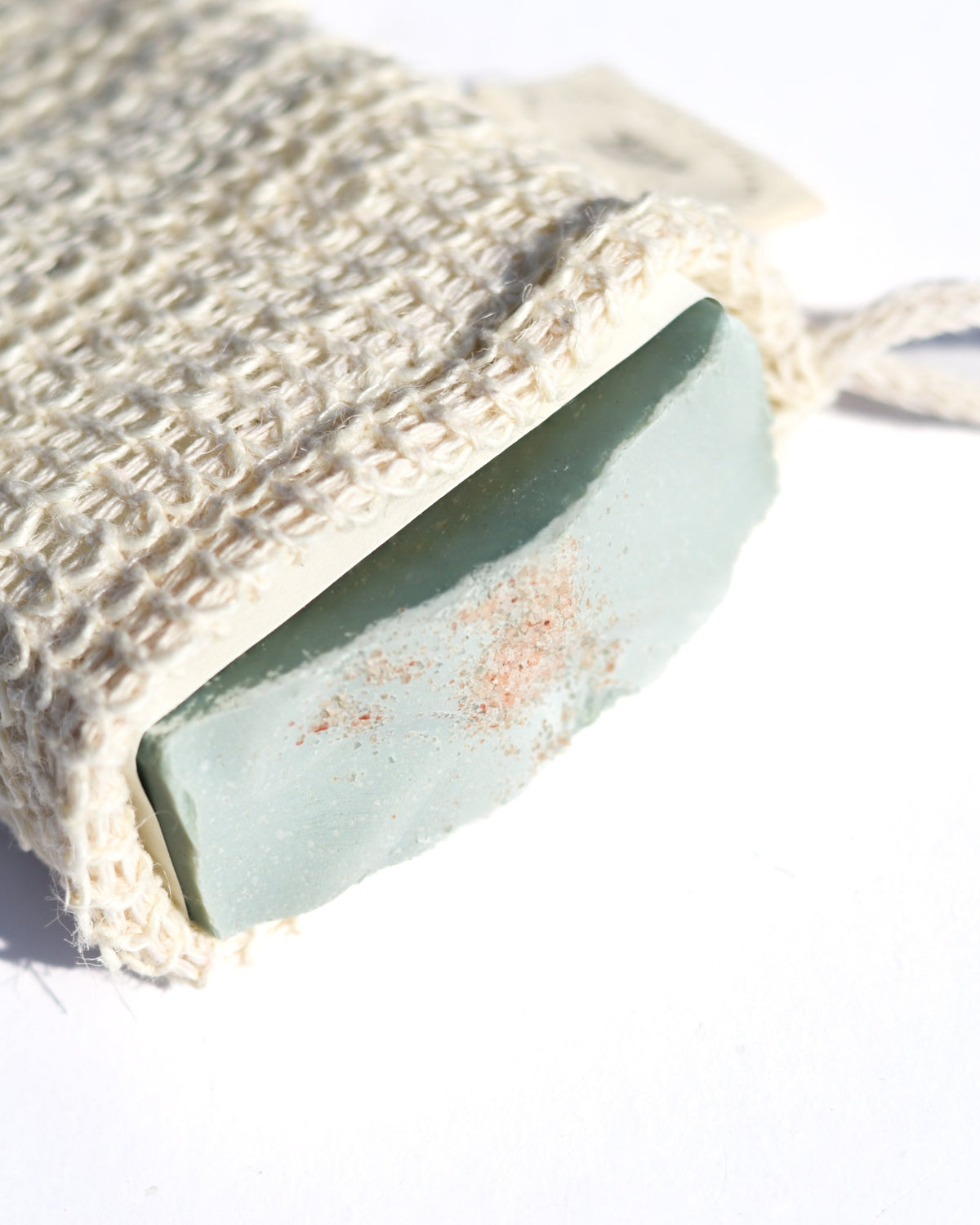 Two Agave Soap Saving Cloth Pouches