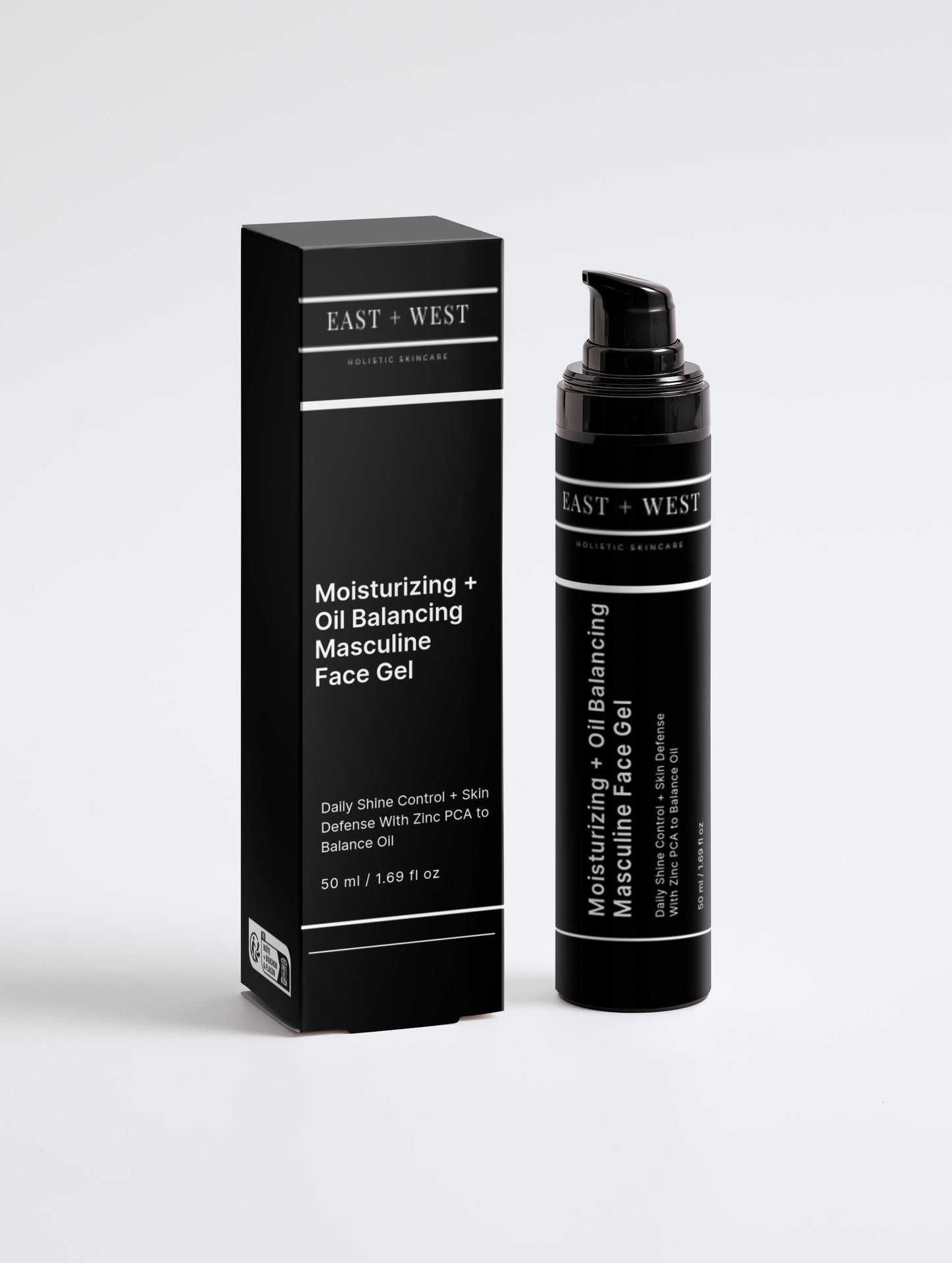 Moisturizing + Oil Balancing Masculine Face Gel (hydration/healing)