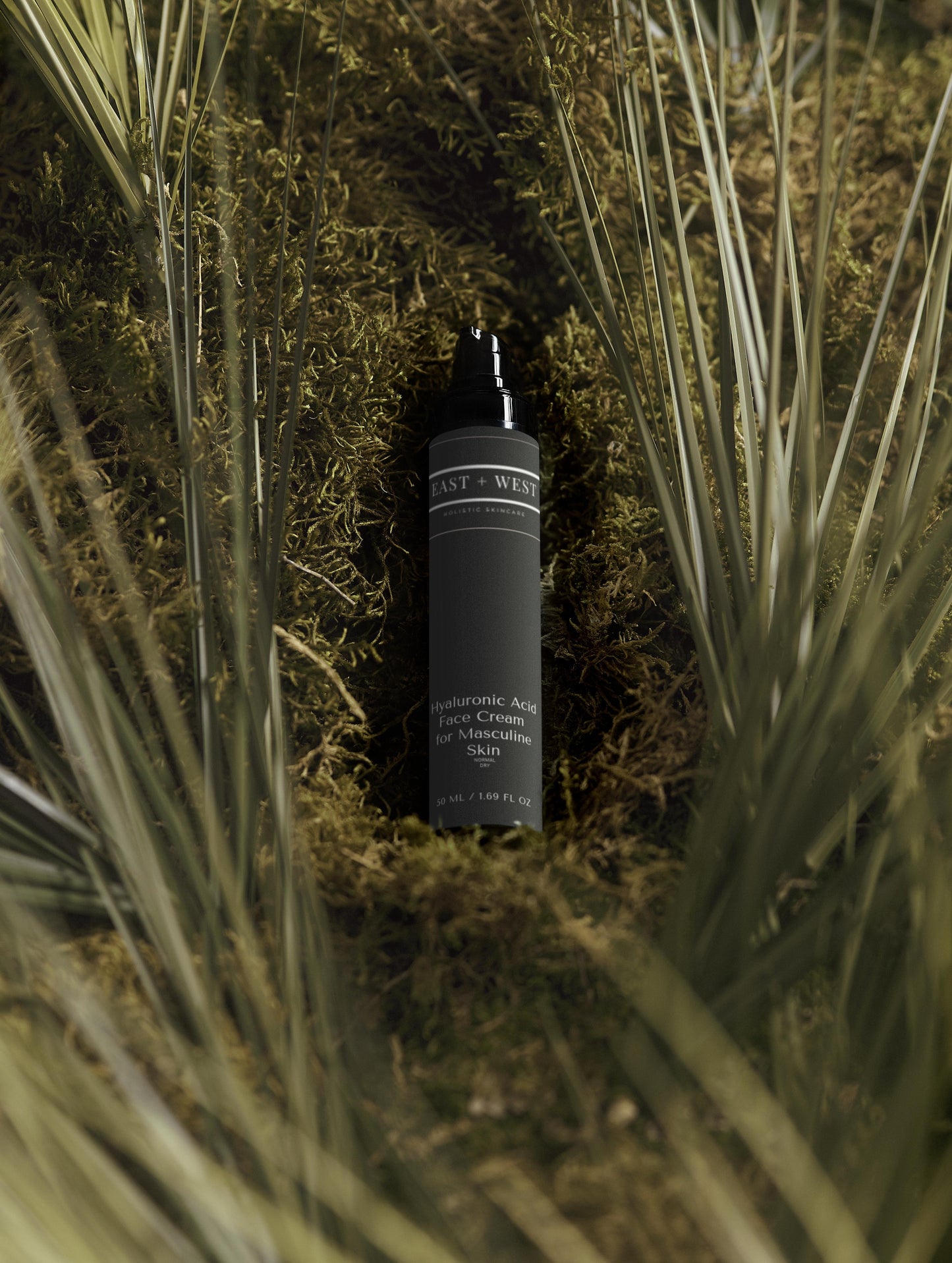 Hyaluronic Acid Face Cream for Masculine Skin (moisturizing/calming/healthy skin)