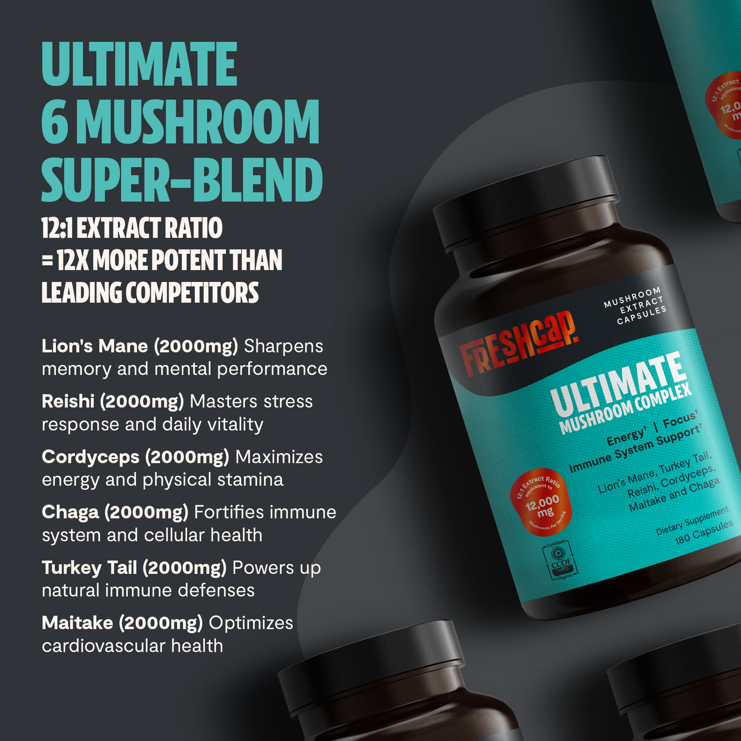 Ultimate Mushroom Complex Capsules