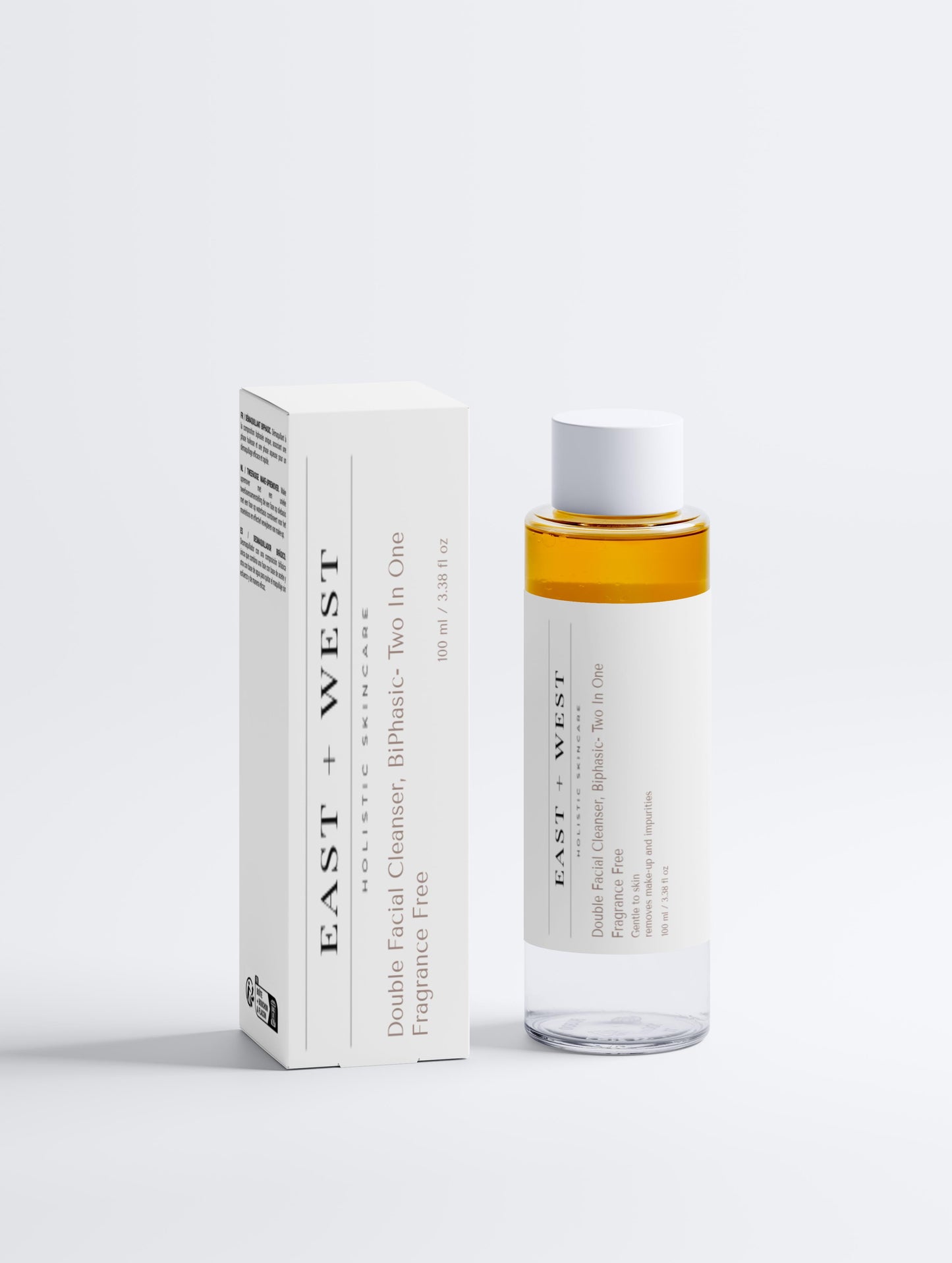 Double Facial Cleanser, BiPhasic, Two In One,  Fragrance Free