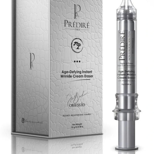 Predire Paris Age Defying Instant Wrinkle Cream Eraser with Vitamin E & A, Syringe