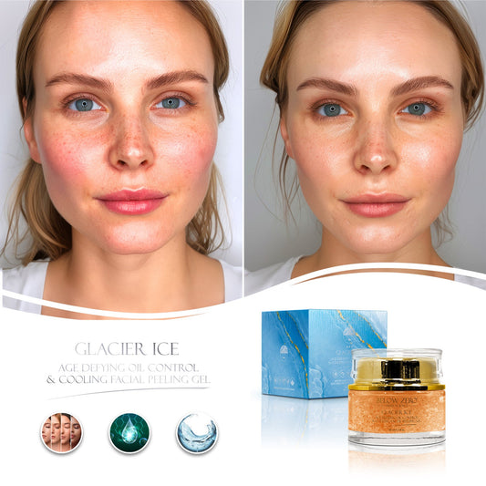 Below Zero Glacier Ice Age Defying Oil Control Facial Peeling Gel