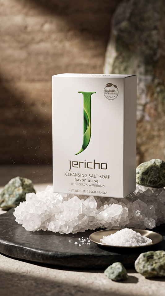 Jericho Cleansing Salt Soap with Dead Sea Minerals