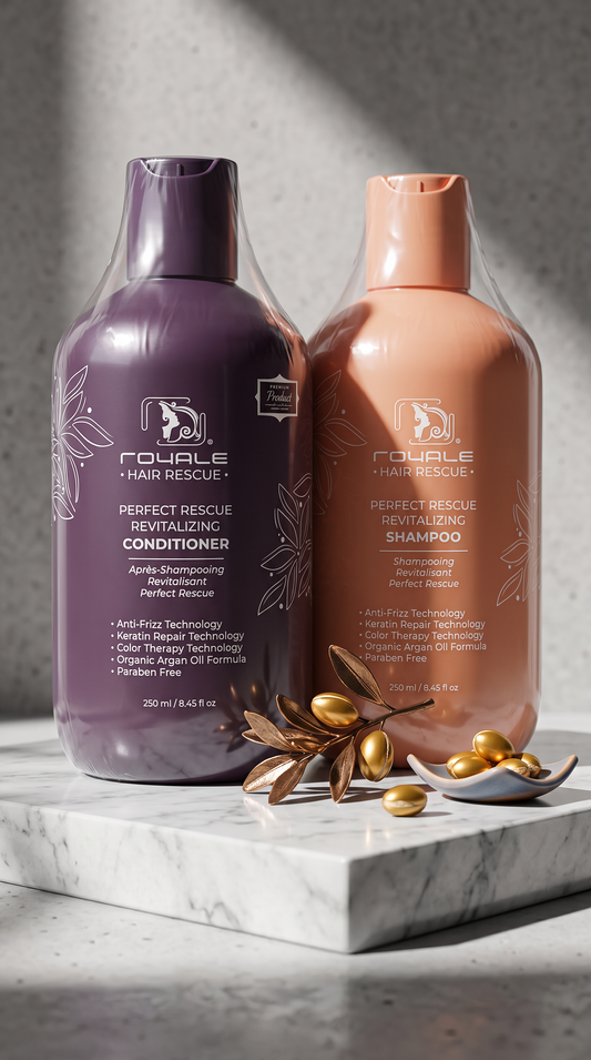 Royale Hair Rescue Revitalizing Shampoo and Conditioner Set