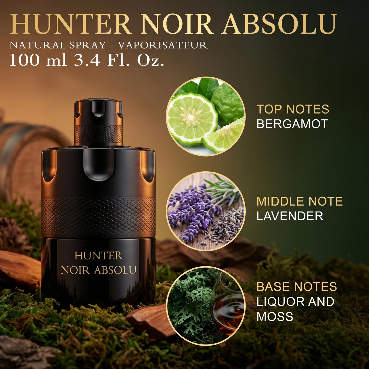 Hunter Noir Absolu Cologne